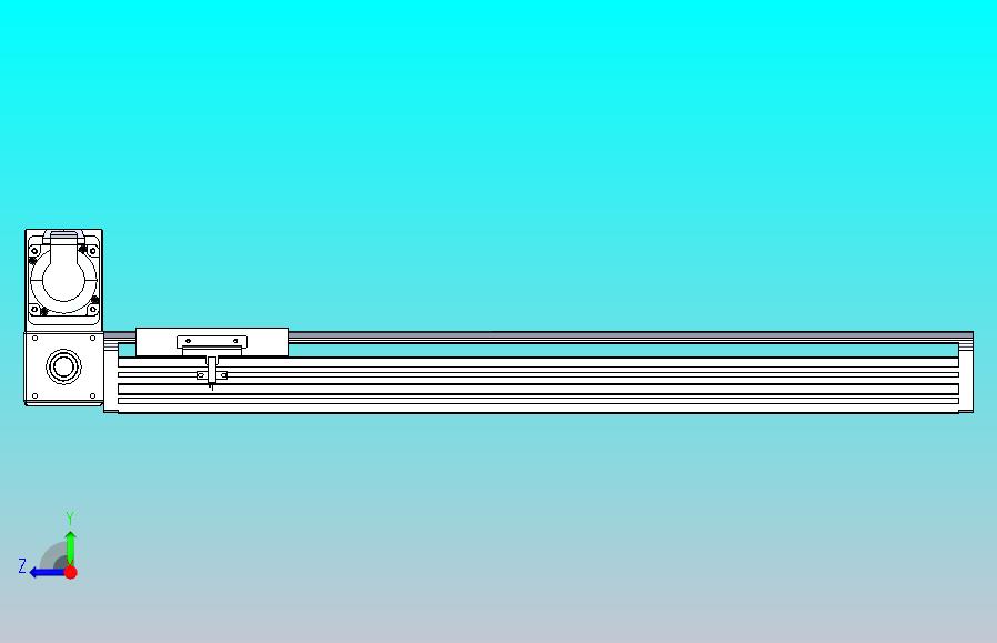 皮带直线轴半封闭可选导轨TPA-HNB-120D-110-L500-LU-C-P40-N3