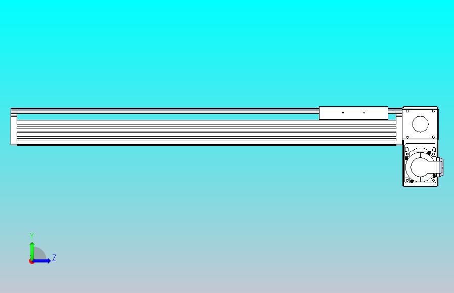 皮带直线轴半封闭可选导轨TPA-HNB-120D-110-L500-RP-C-P40-N3