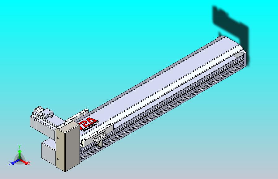 皮带直线轴半封闭可选导轨TPA-HNB-120D-110-L500-RU-C-P40-N3