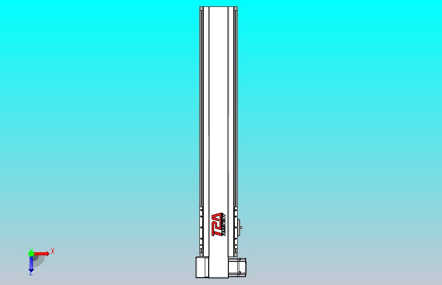 皮带直线轴半封闭可选导轨TPA-HNB-120D-110-L550-LP-Y-P40-N3