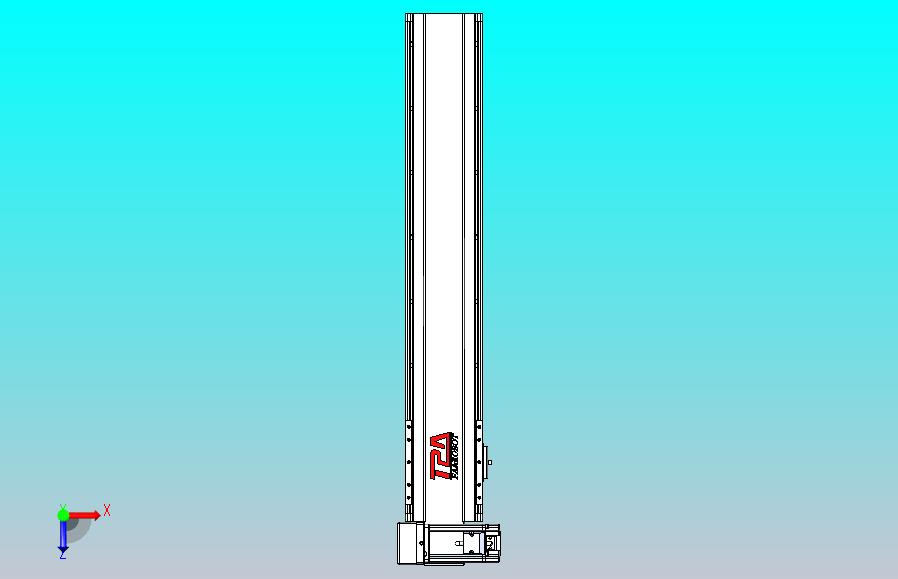 皮带直线轴半封闭可选导轨TPA-HNB-120D-110-L550-LU-C-P40-N3