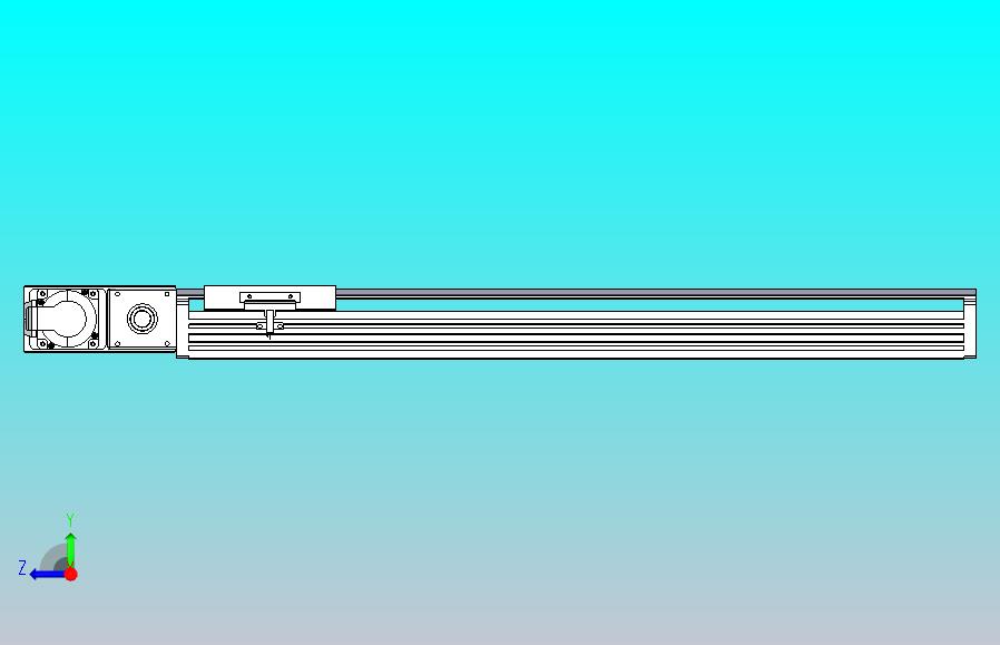 皮带直线轴半封闭可选导轨TPA-HNB-120D-110-L550-ML-Y-P40-N3