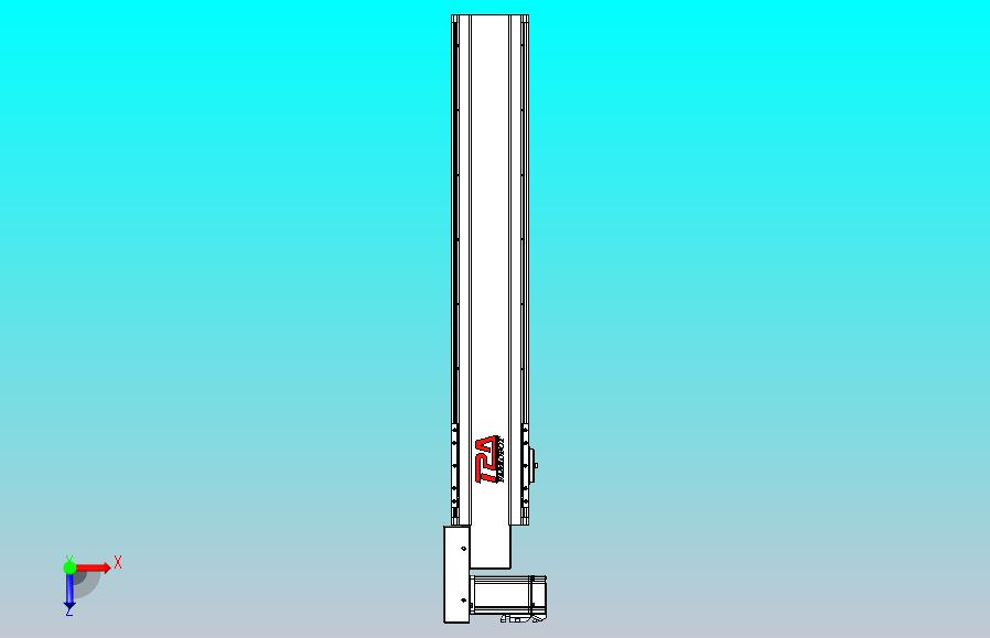 皮带直线轴半封闭可选导轨TPA-HNB-120D-110-L550-ML-Y-P40-N3