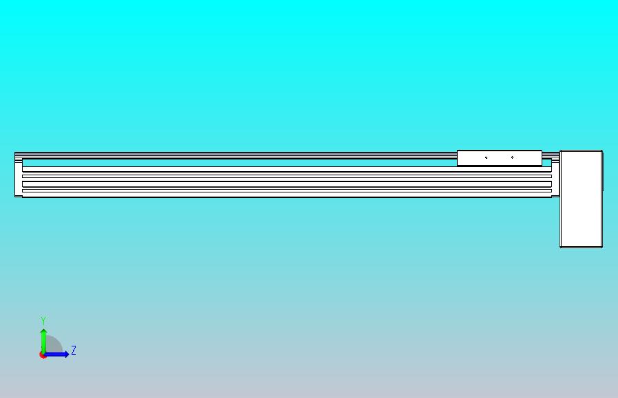 皮带直线轴半封闭可选导轨TPA-HNB-120D-110-L600-LP-Y-P40-N3