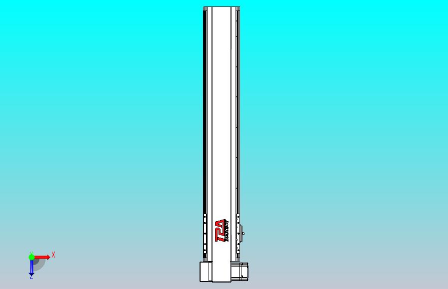 皮带直线轴半封闭可选导轨TPA-HNB-120D-110-L600-LP-Y-P40-N3