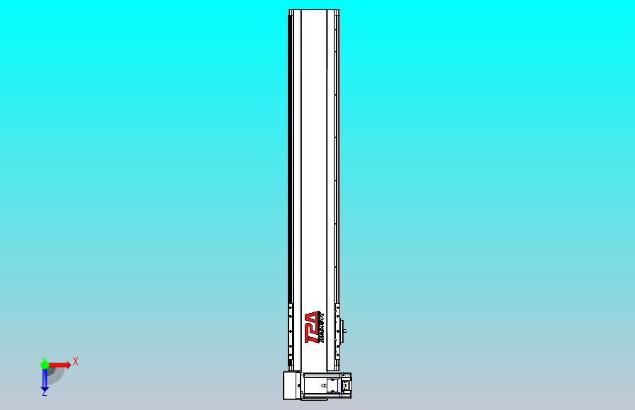 皮带直线轴半封闭可选导轨TPA-HNB-120D-110-L600-LU-Y-P40-N3
