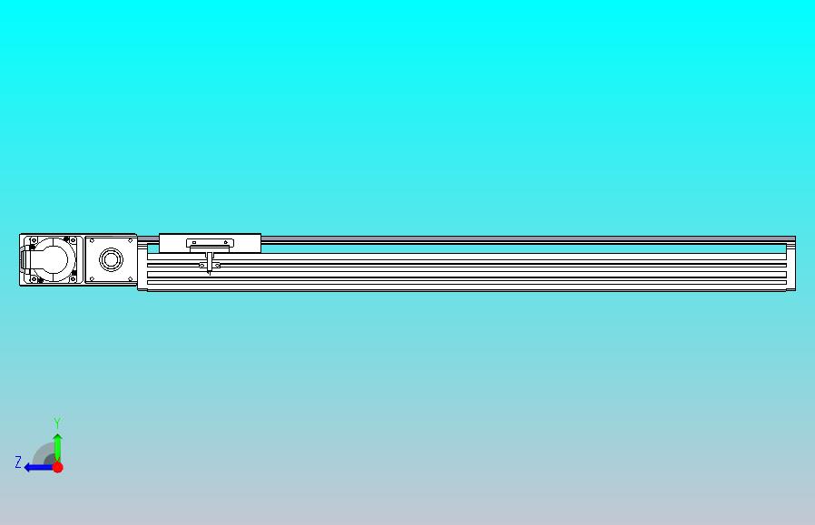 皮带直线轴半封闭可选导轨TPA-HNB-120D-110-L600-ML-Y-P40-N3