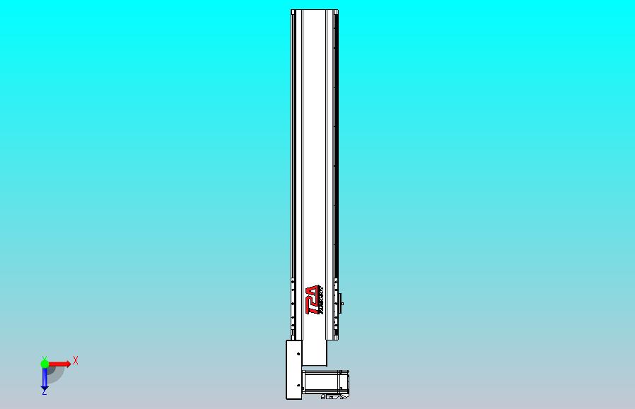 皮带直线轴半封闭可选导轨TPA-HNB-120D-110-L600-ML-Y-P40-N3
