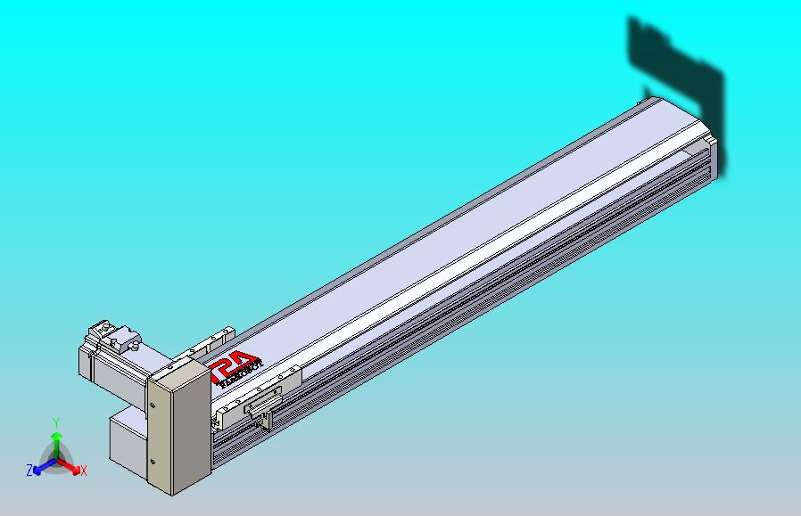 皮带直线轴半封闭可选导轨TPA-HNB-120D-110-L600-RU-C-P40-N3