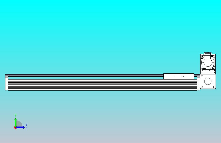 皮带直线轴半封闭可选导轨TPA-HNB-120D-110-L600-RU-C-P40-N3