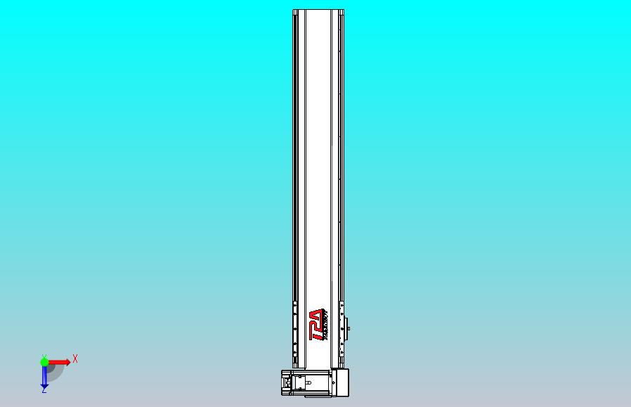 皮带直线轴半封闭可选导轨TPA-HNB-120D-110-L600-RU-Y-P40-N3