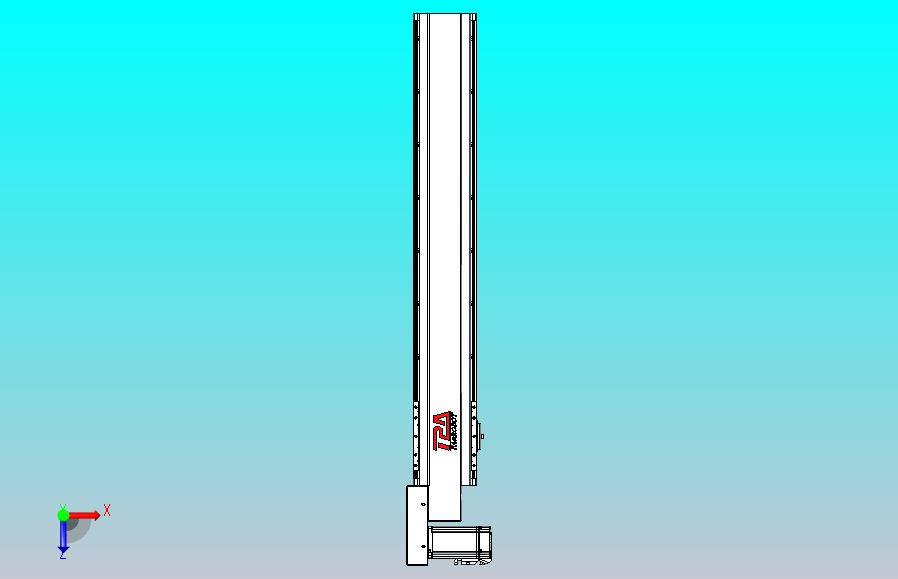 皮带直线轴半封闭可选导轨TPA-HNB-120D-110-L650-ML-C-P40-N3
