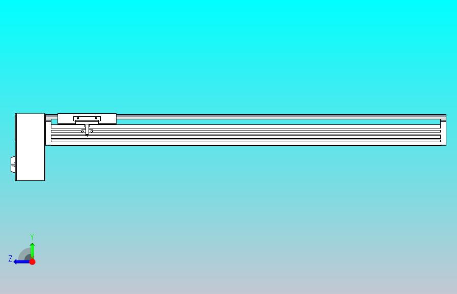 皮带直线轴半封闭可选导轨TPA-HNB-120D-110-L650-RP-Y-P40-N3
