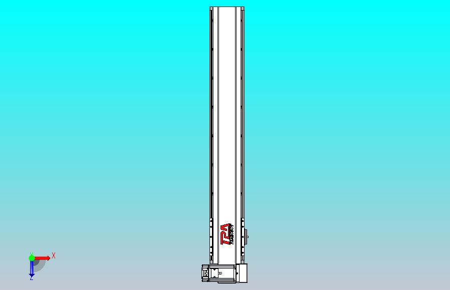 皮带直线轴半封闭可选导轨TPA-HNB-120D-110-L650-RU-C-P40-N3