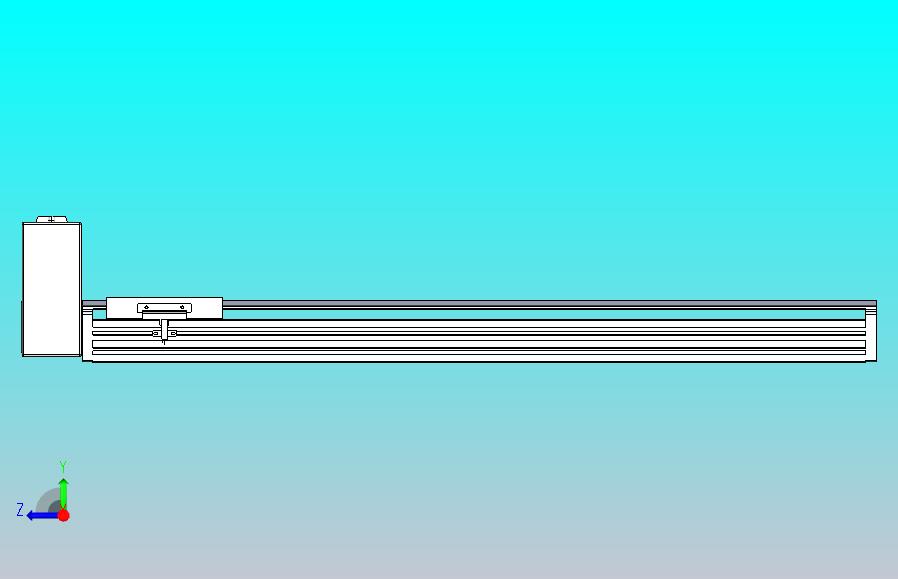 皮带直线轴半封闭可选导轨TPA-HNB-120D-110-L650-RU-Y-P40-N3