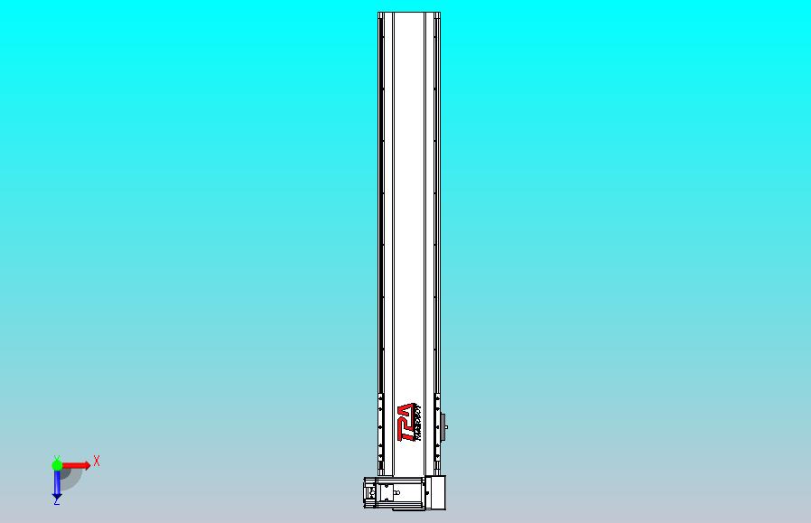 皮带直线轴半封闭可选导轨TPA-HNB-120D-110-L650-RU-Y-P40-N3