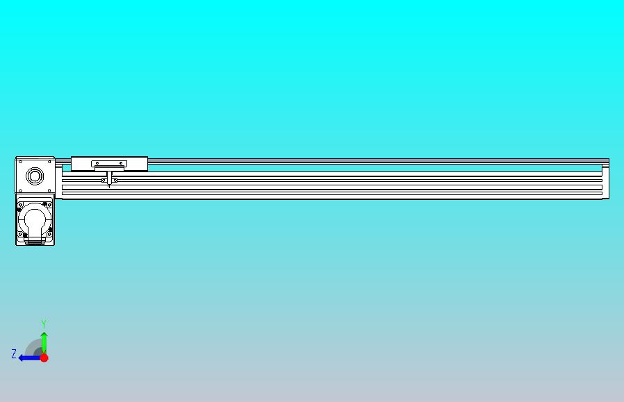 皮带直线轴半封闭可选导轨TPA-HNB-120D-110-L700-LP-Y-P40-N3