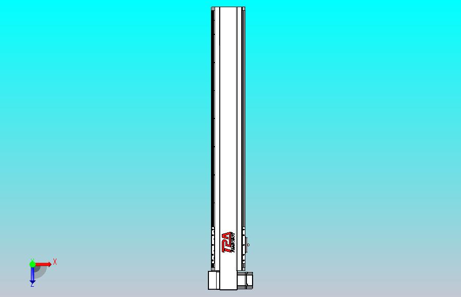 皮带直线轴半封闭可选导轨TPA-HNB-120D-110-L700-LP-Y-P40-N3