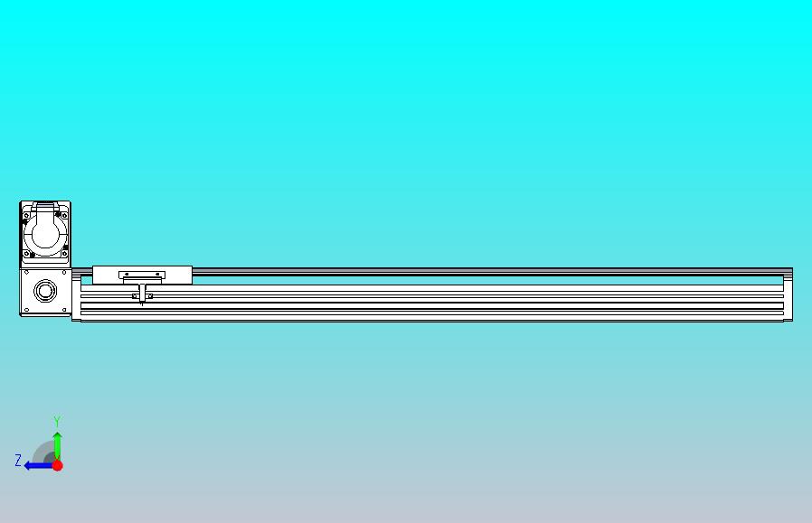 皮带直线轴半封闭可选导轨TPA-HNB-120D-110-L700-LU-C-P40-N3
