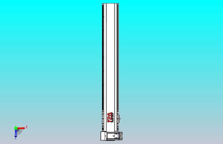 皮带直线轴半封闭可选导轨TPA-HNB-120D-110-L700-LU-Y-P40-N3