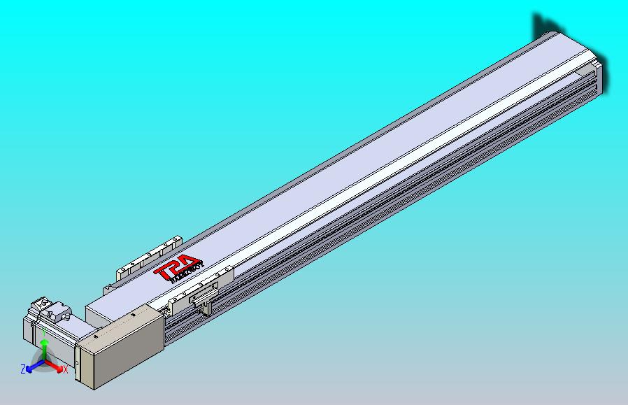 皮带直线轴半封闭可选导轨TPA-HNB-120D-110-L700-MR-C-P40-N3