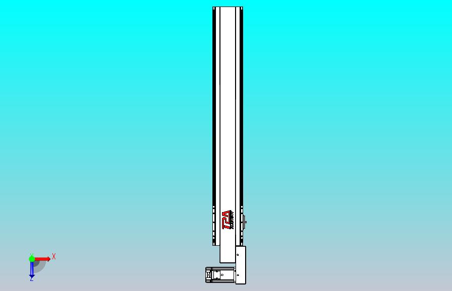 皮带直线轴半封闭可选导轨TPA-HNB-120D-110-L700-MR-C-P40-N3