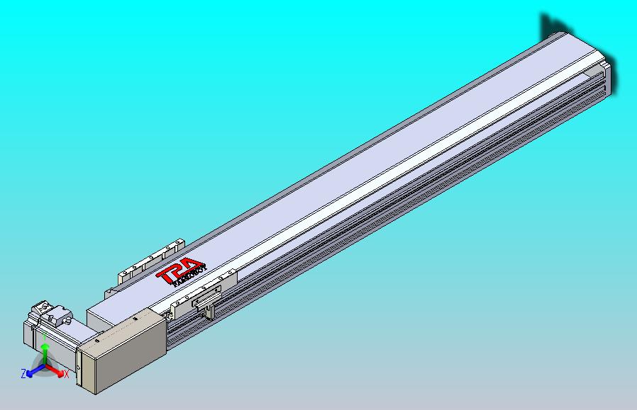 皮带直线轴半封闭可选导轨TPA-HNB-120D-110-L700-MR-C-P40-N3