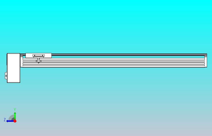 皮带直线轴半封闭可选导轨TPA-HNB-120D-110-L700-RP-Y-P40-N3