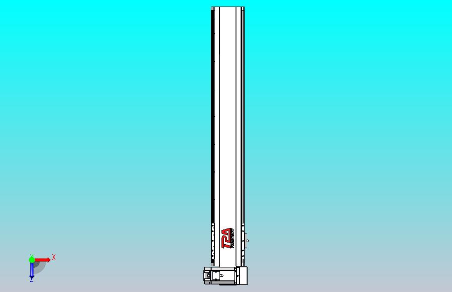 皮带直线轴半封闭可选导轨TPA-HNB-120D-110-L700-RU-Y-P40-N3