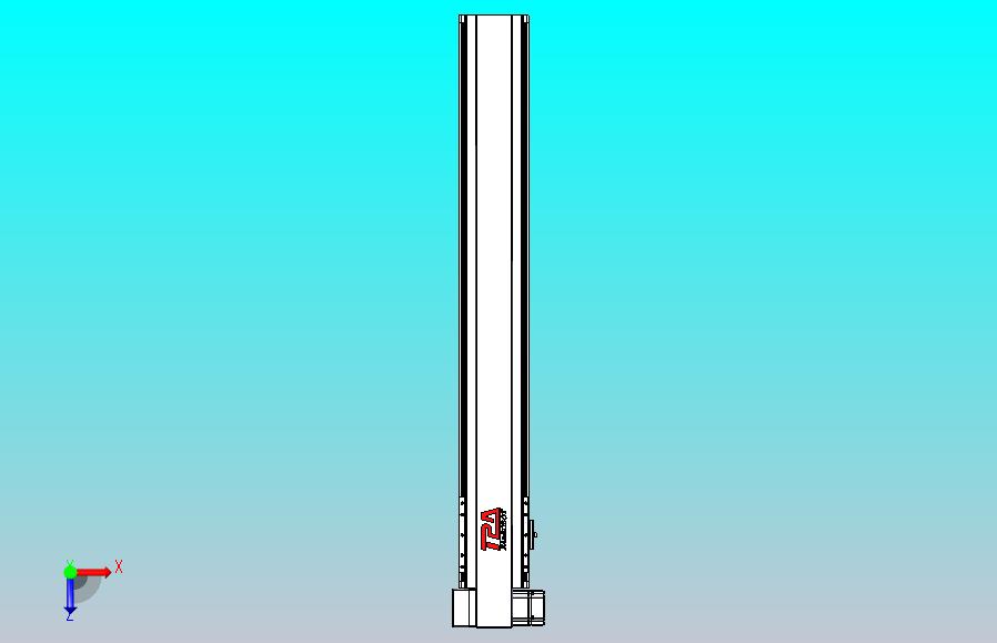 皮带直线轴半封闭可选导轨TPA-HNB-120D-110-L750-LP-Y-P40-N3