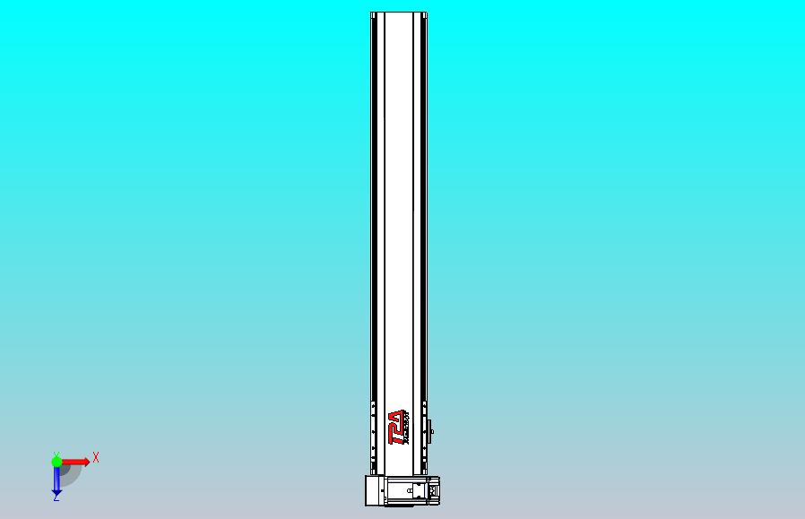 皮带直线轴半封闭可选导轨TPA-HNB-120D-110-L750-LU-Y-P40-N3