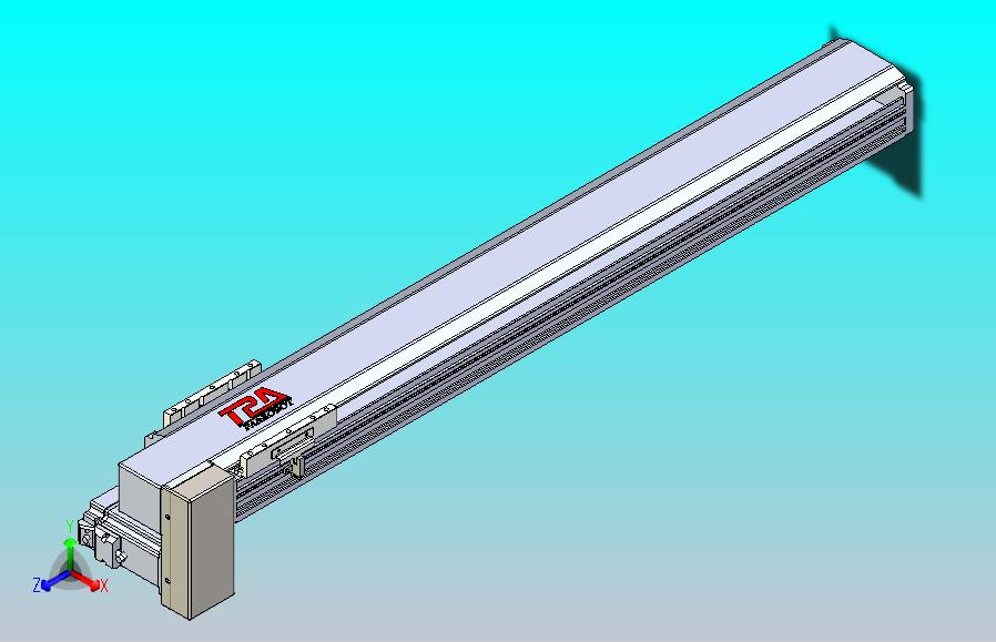 皮带直线轴半封闭可选导轨TPA-HNB-120D-110-L750-RP-C-P40-N3
