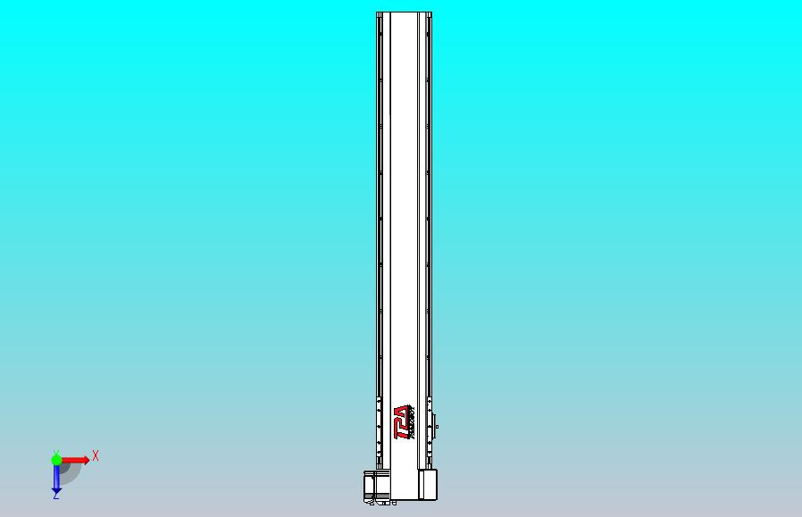 皮带直线轴半封闭可选导轨TPA-HNB-120D-110-L750-RP-C-P40-N3