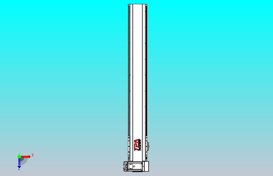 皮带直线轴半封闭可选导轨TPA-HNB-120D-110-L750-RU-Y-P40-N3
