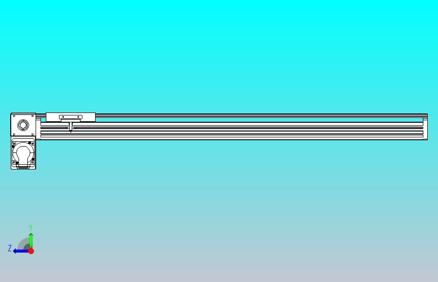 皮带直线轴半封闭可选导轨TPA-HNB-120D-110-L800-LP-Y-P40-N3