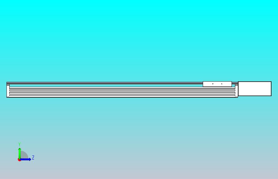 皮带直线轴半封闭可选导轨TPA-HNB-120D-110-L800-ML-Y-P40-N3