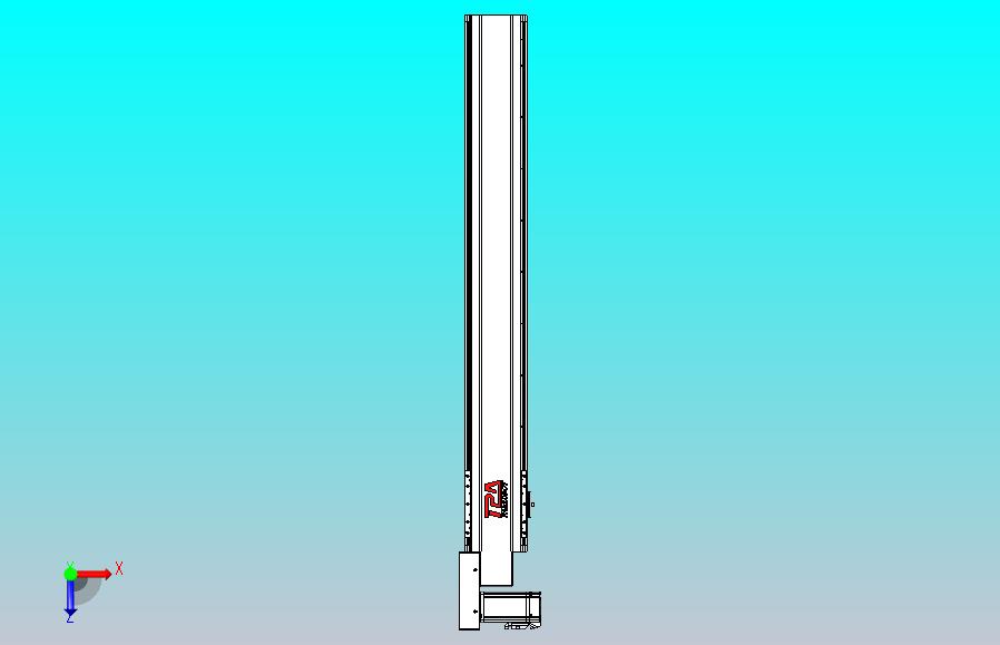 皮带直线轴半封闭可选导轨TPA-HNB-120D-110-L800-ML-Y-P40-N3