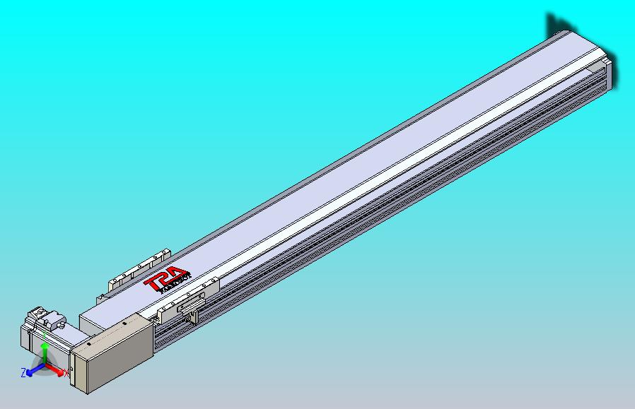 皮带直线轴半封闭可选导轨TPA-HNB-120D-110-L800-MR-C-P40-N3