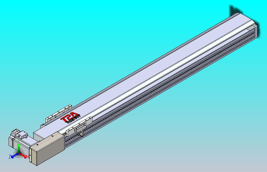 皮带直线轴半封闭可选导轨TPA-HNB-120D-110-L800-MR-C-P40-N3