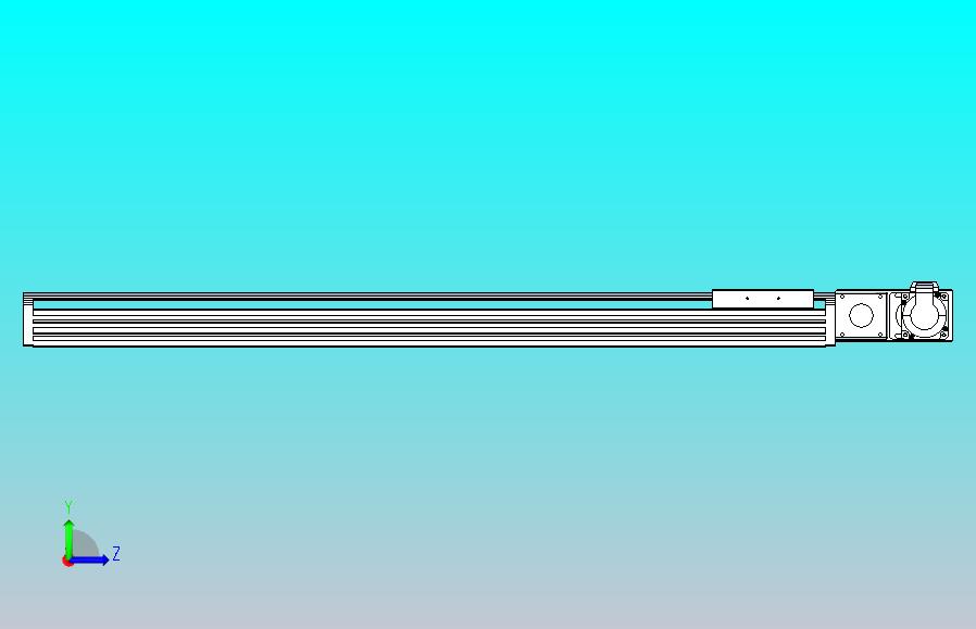 皮带直线轴半封闭可选导轨TPA-HNB-120D-110-L800-MR-Y-P40-N3