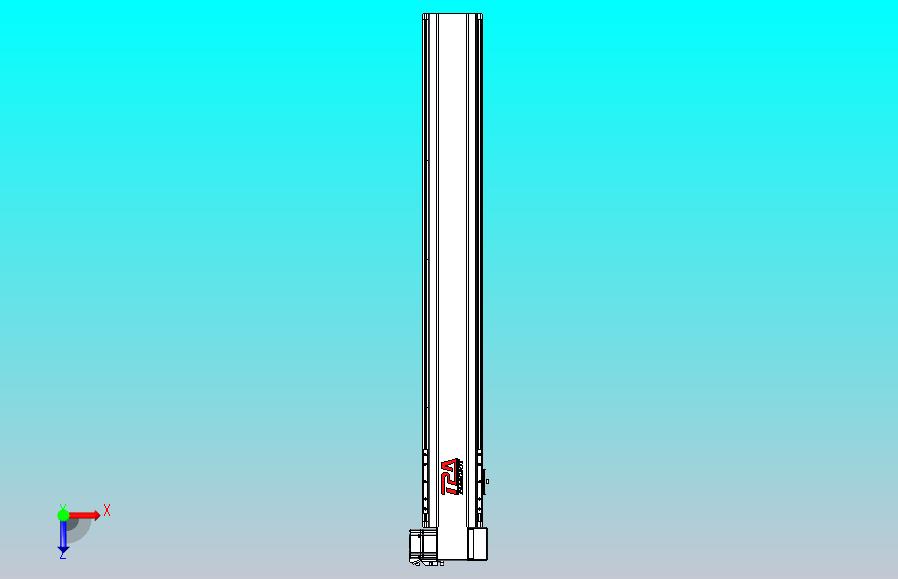 皮带直线轴半封闭可选导轨TPA-HNB-120D-110-L800-RP-Y-P40-N3