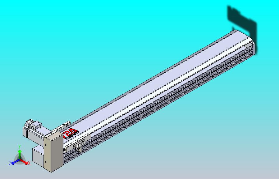 皮带直线轴半封闭可选导轨TPA-HNB-120D-110-L800-RU-C-P40-N3