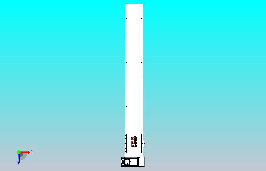 皮带直线轴半封闭可选导轨TPA-HNB-120D-110-L800-RU-Y-P40-N3