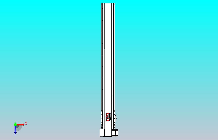 皮带直线轴半封闭可选导轨TPA-HNB-120D-110-L850-LP-Y-P40-N3