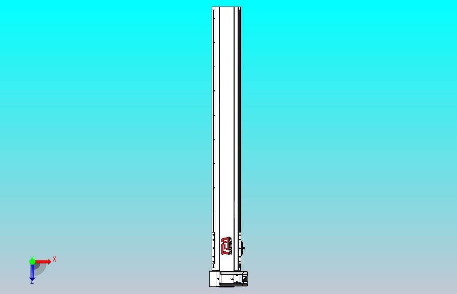 皮带直线轴半封闭可选导轨TPA-HNB-120D-110-L850-LU-Y-P40-N3