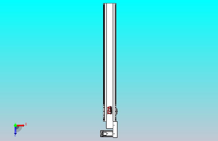 皮带直线轴半封闭可选导轨TPA-HNB-120D-110-L850-MR-Y-P40-N3