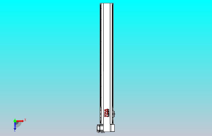 皮带直线轴半封闭可选导轨TPA-HNB-120D-110-L850-RP-Y-P40-N3