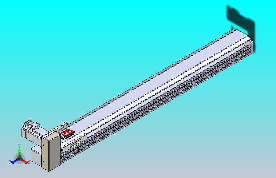 皮带直线轴半封闭可选导轨TPA-HNB-120D-110-L850-RU-Y-P40-N3