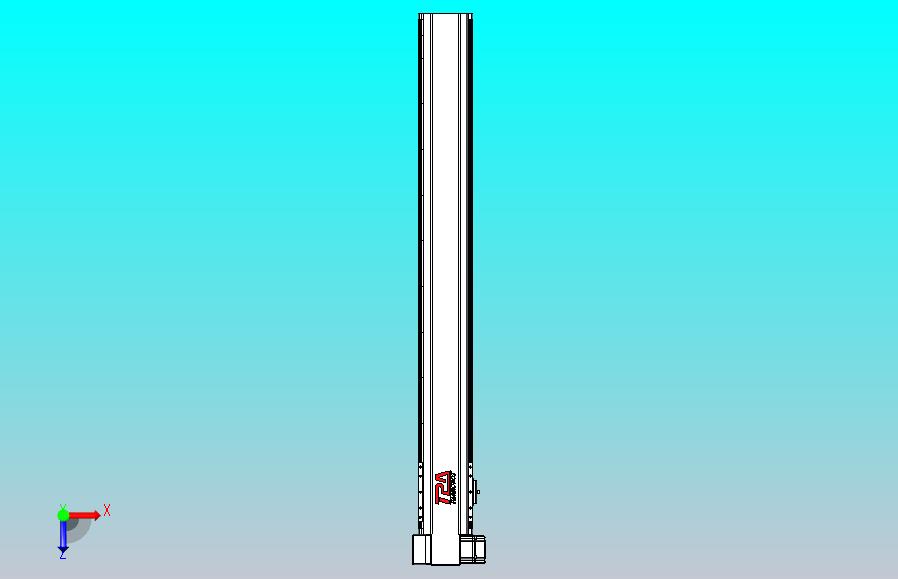 皮带直线轴半封闭可选导轨TPA-HNB-120D-110-L900-LP-Y-P40-N3