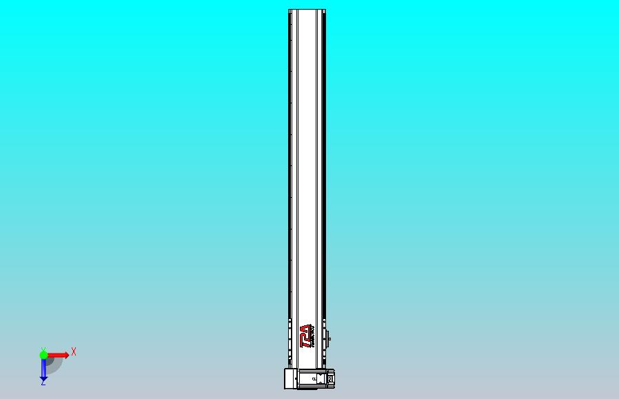 皮带直线轴半封闭可选导轨TPA-HNB-120D-110-L900-LU-Y-P40-N3